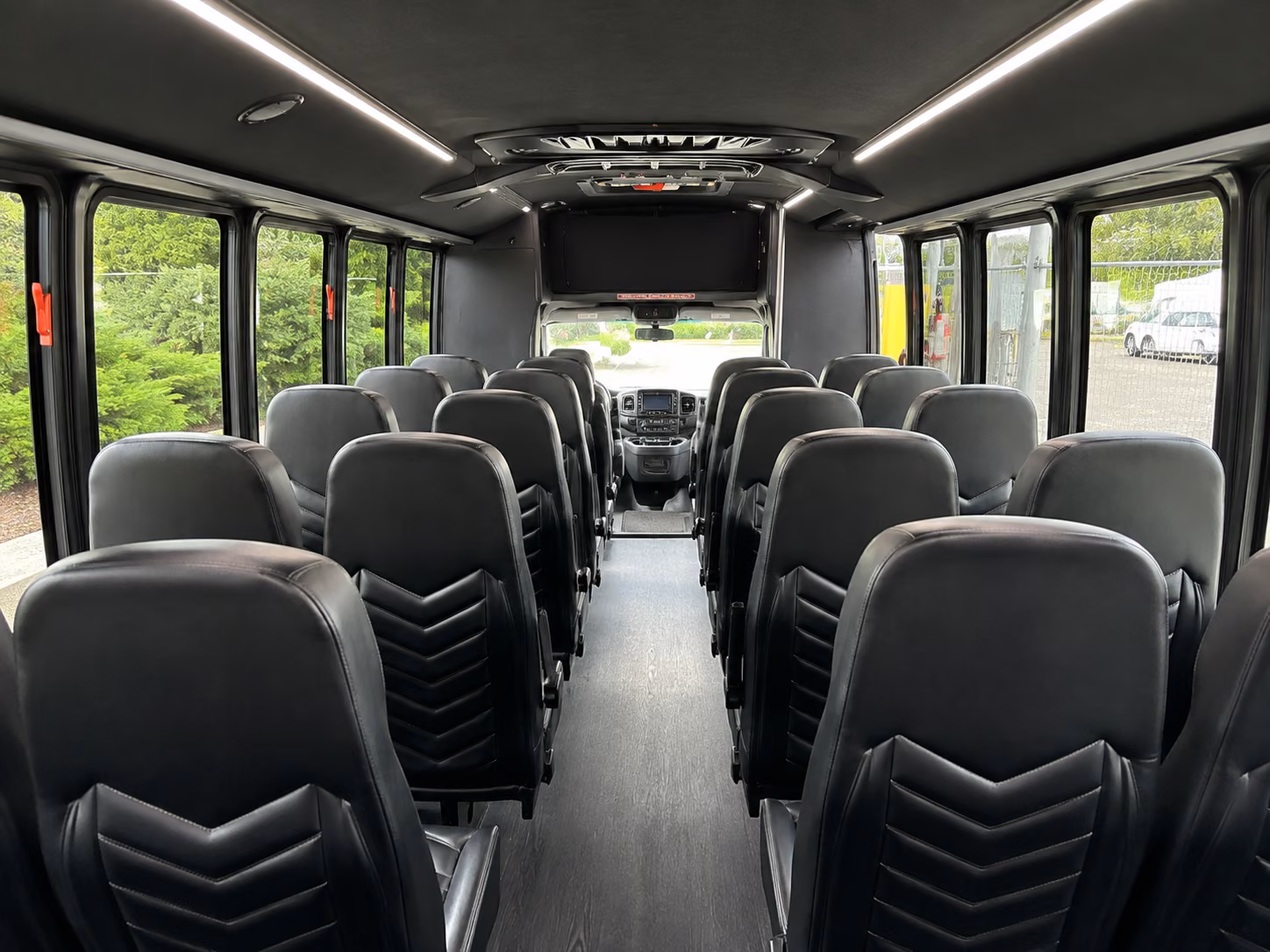lauderhill 20 passenger minibus interior