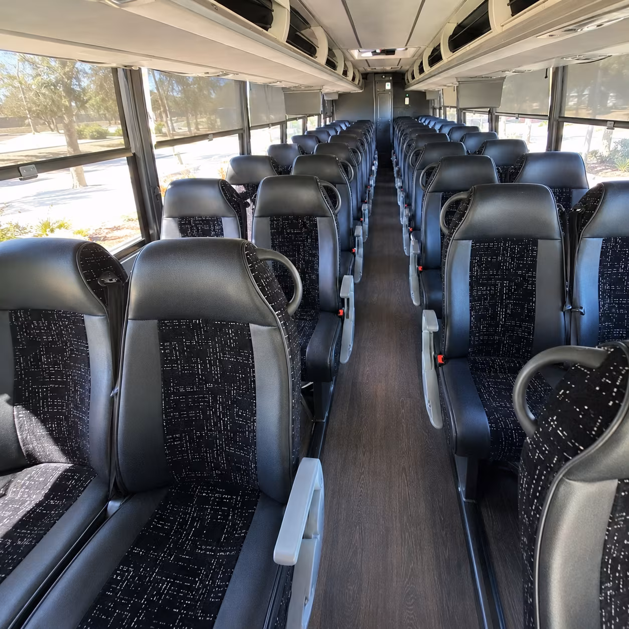 lauderhill charter bus interior