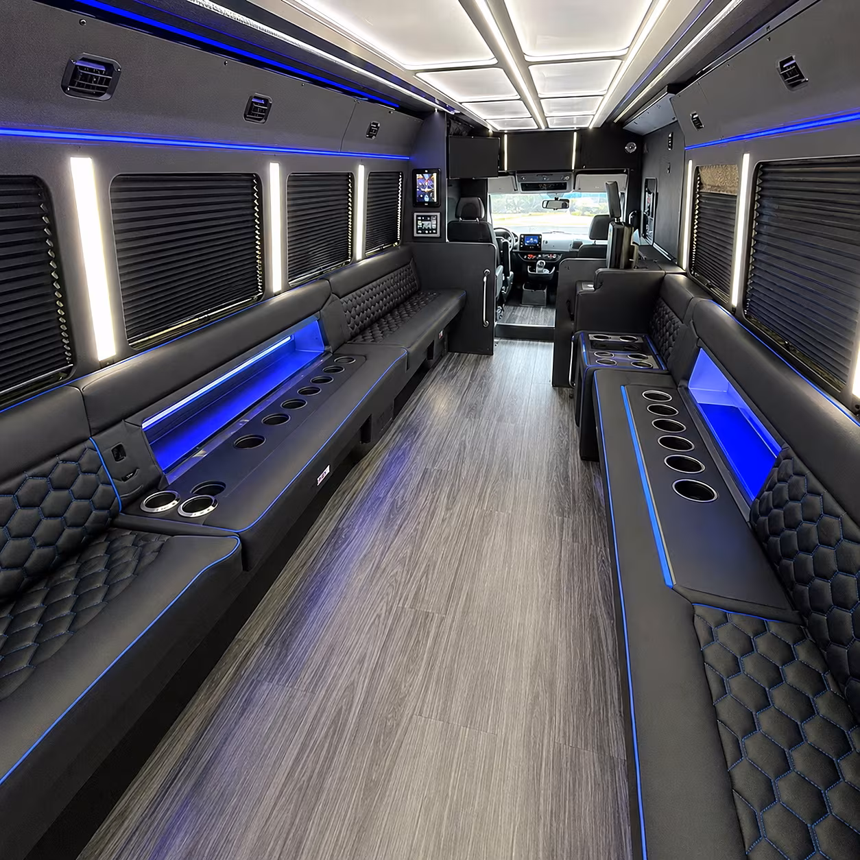 lauderhill party bus inside