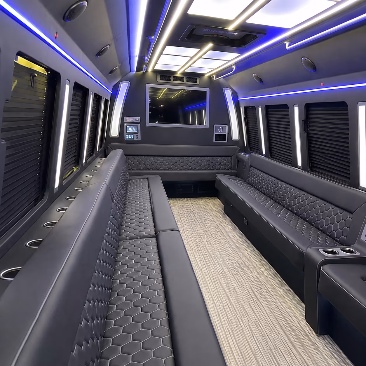 lauderhill party bus interior
