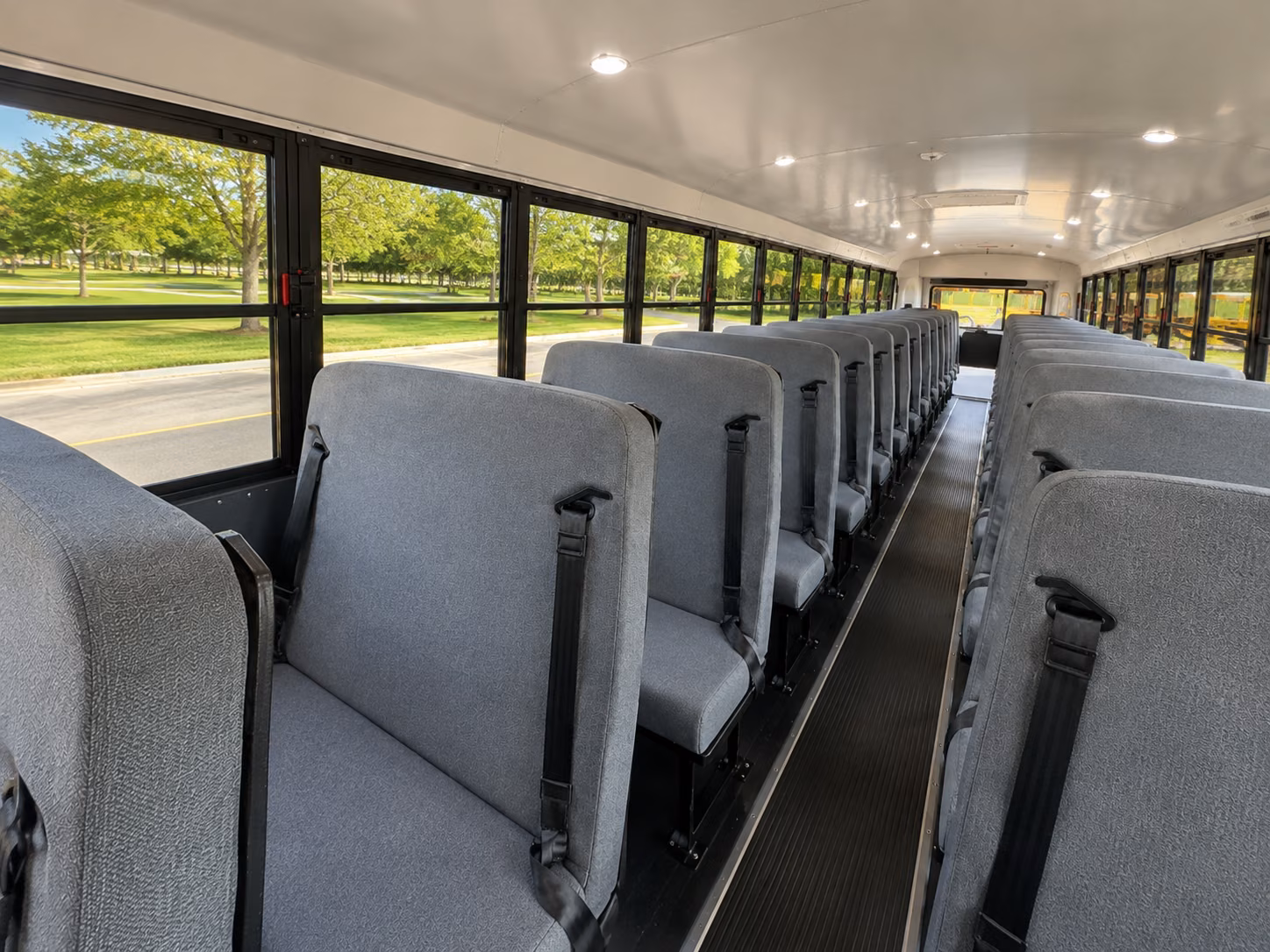 lauderhill school bus interior