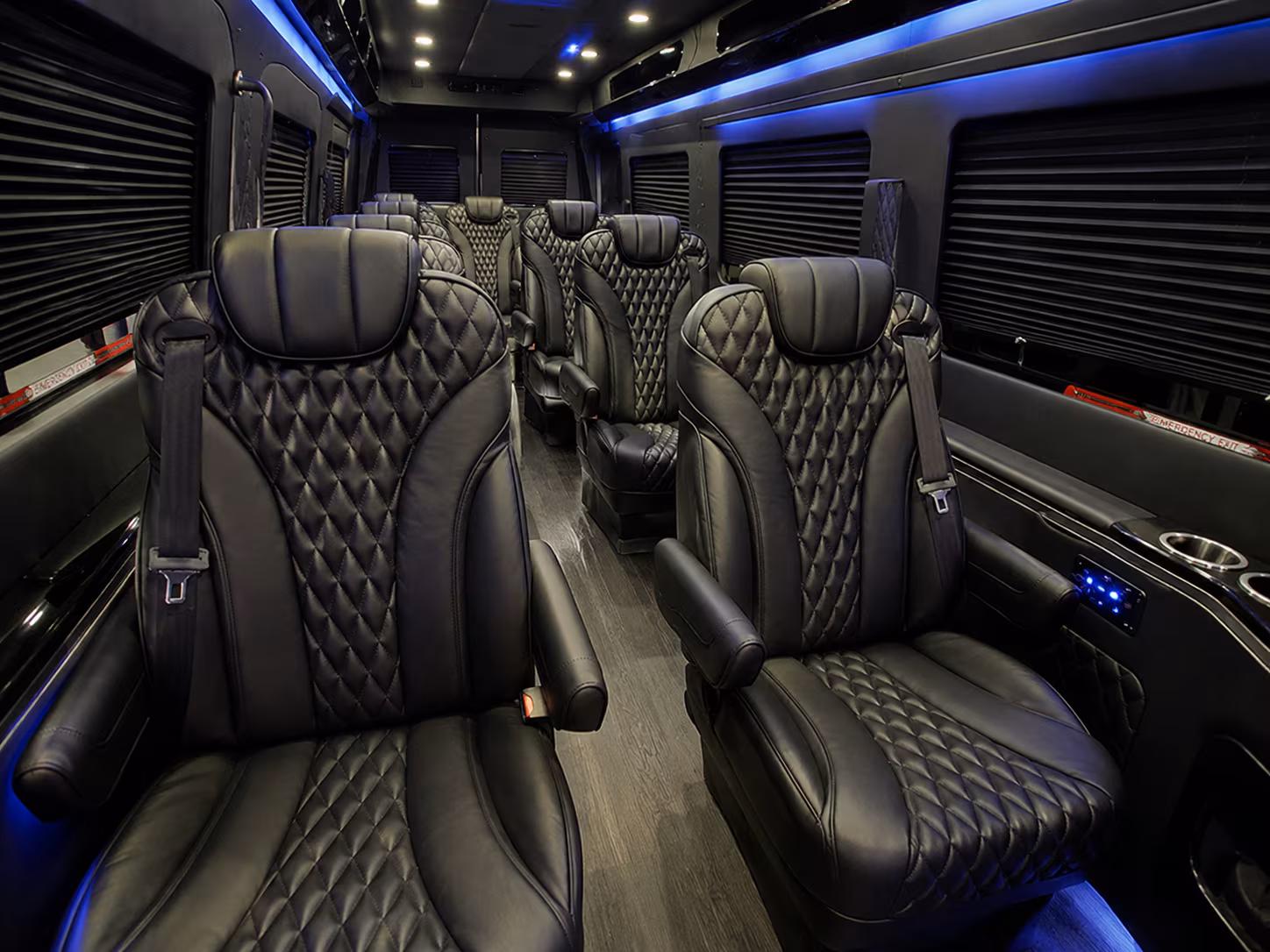 lauderhill sprinter van with driver interior