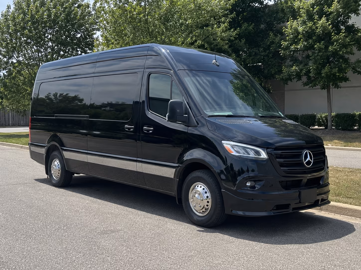 lauderhill sprinter van with driver